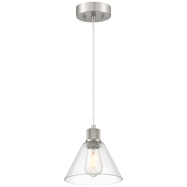 Longshore Tides Abdulkhalid 1 Light Single Pendant Wayfair